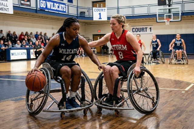 basket fauteuil roulant